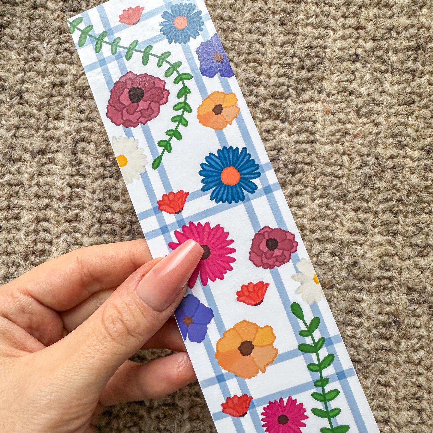 FLOWERS BOOKMARK - FLORAL COLLECTION