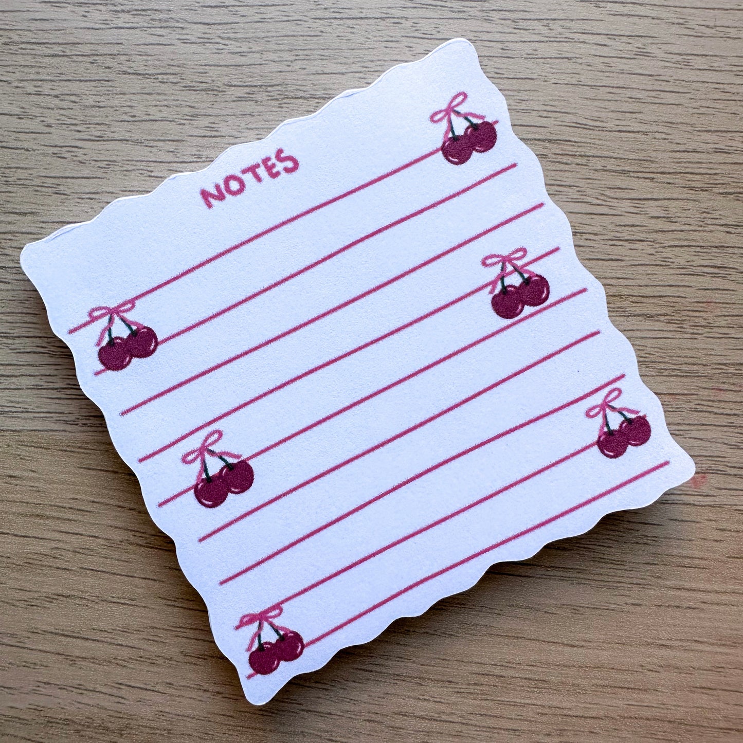 CHERRIES NOTEPAD - GIRLS COLLECTION