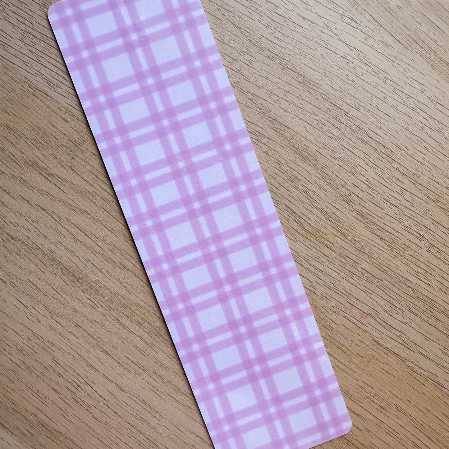 PINK GRID BOOKMARK - GIRLS COLLECTION