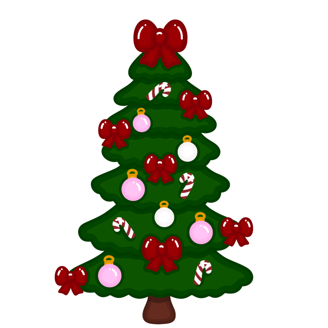 CHRISTMAS TREE STICKER