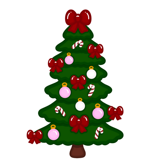 CHRISTMAS TREE STICKER