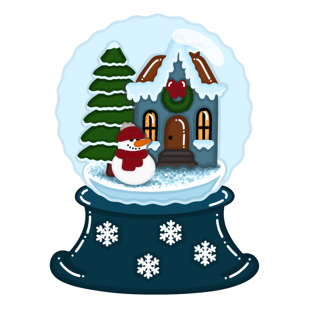 SNOWGLOBE STICKER