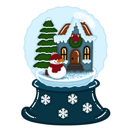 SNOWGLOBE STICKER