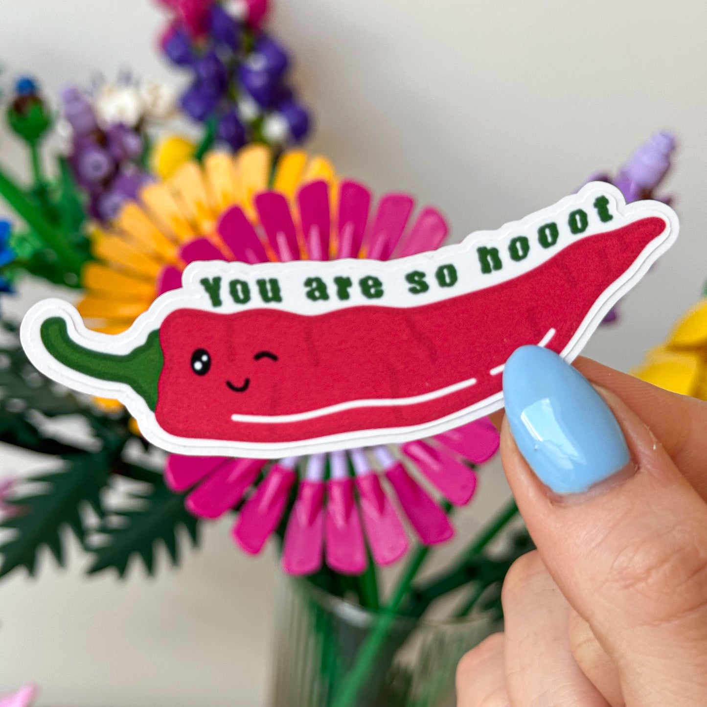CHILLI YOU ARE SO HOOOT STICKER